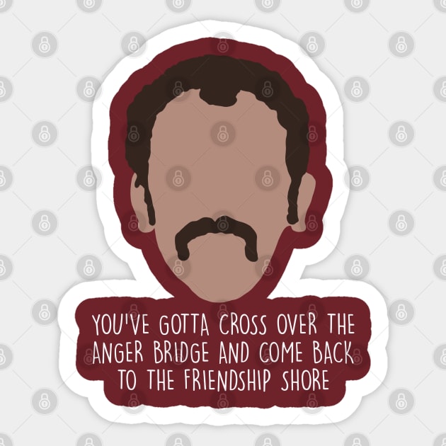 Talladega Anger Bridge Sticker by joefixit2